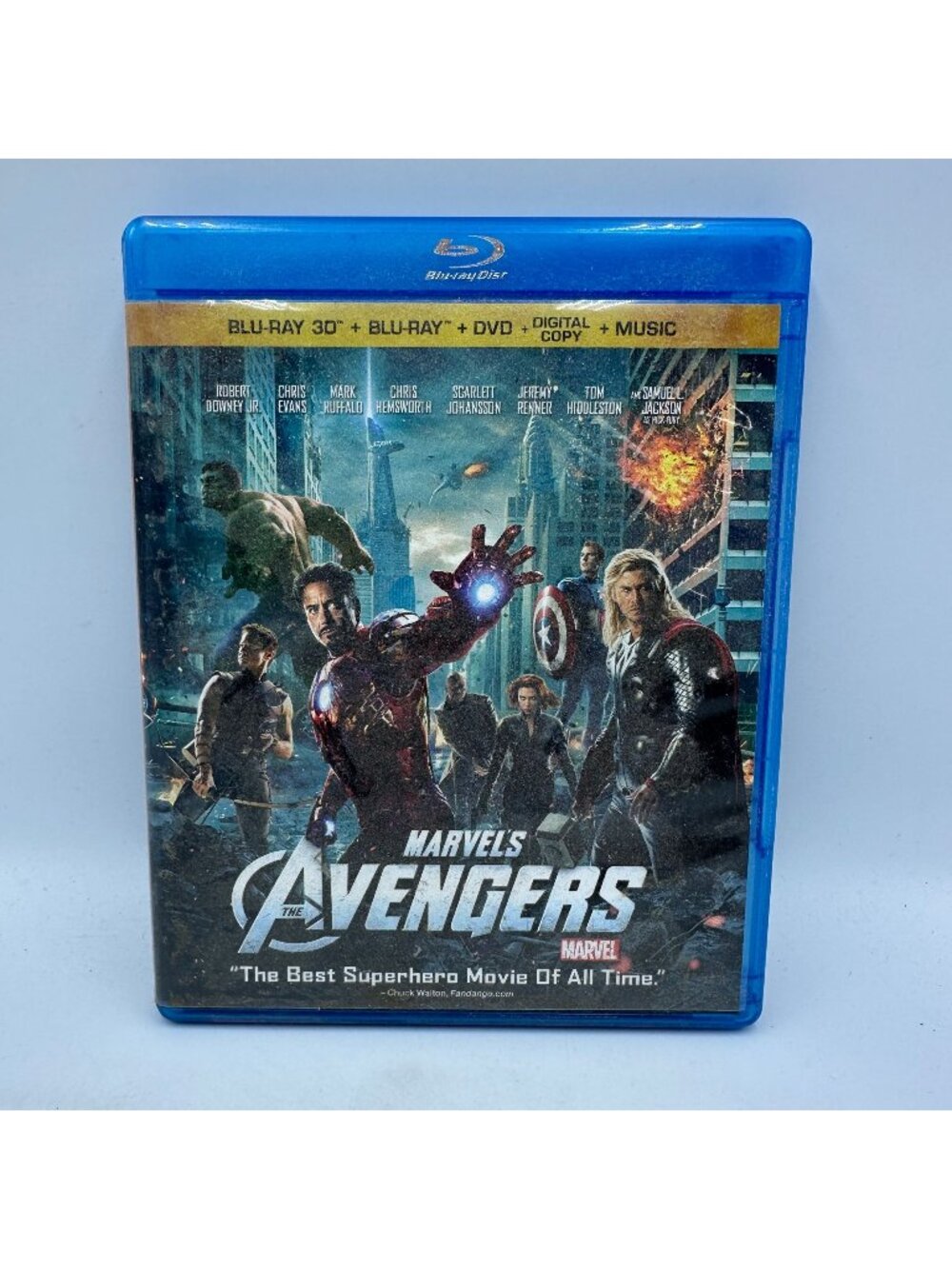 Marvels The Avengers PG13 Robert Downey Jr Marvel Studios BluRay 3D 2012